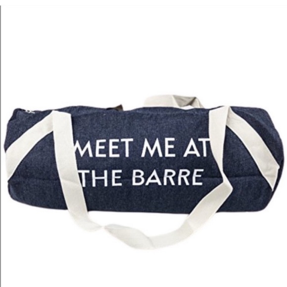 💫New! NWOT 💫Denim Gym or Weekender Duffle Bag👜 - Picture 4 of 4